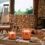 Vela Vaso Pedestal 3 Pavios Spiced Pumpkin Latte Voluspa 80 Horas