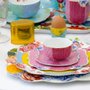 Xícara de Café de Porcelana com Pires Royal Pip Studio Rosa