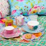 Xícara de Café de Porcelana com Pires Royal Pip Studio Rosa