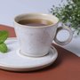 Xícara de Chá com Pires Neo Porto Brasil Latte 210 ml