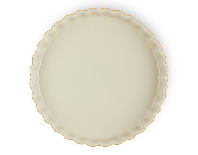 Travessa Canelada para Flan Heritage Le Creuset Laranja 28 cm