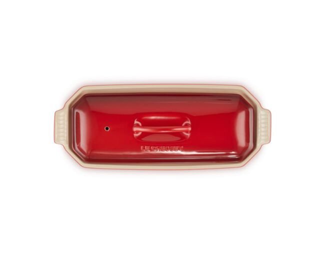 Travessa para Terrine Heritage Le Creuset Vermelho 1,1 L
