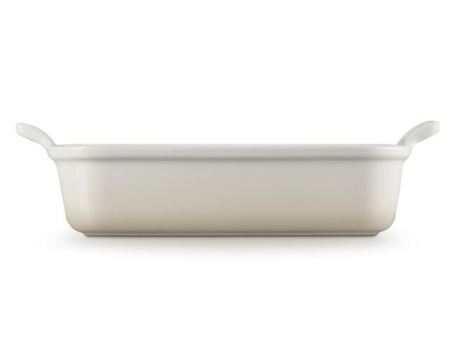Travessa Retangular Heritage Le Creuset Meringue 19 cm