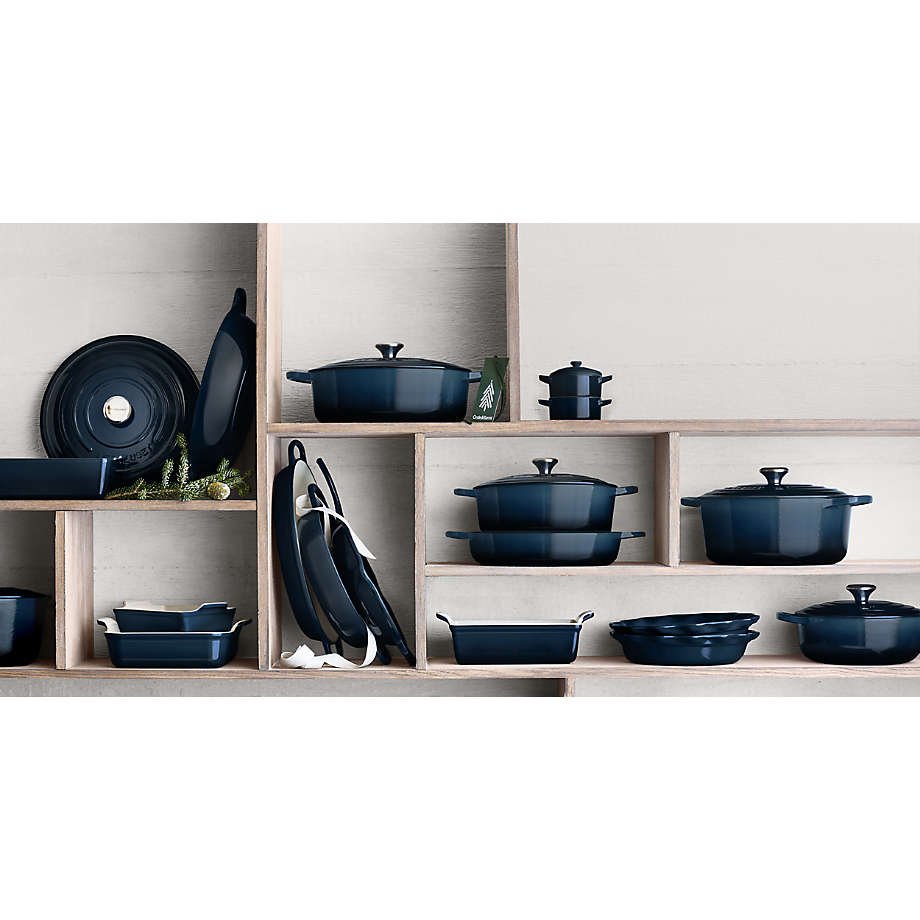 Travessa Retangular Heritage Le Creuset Nuit 26 cm