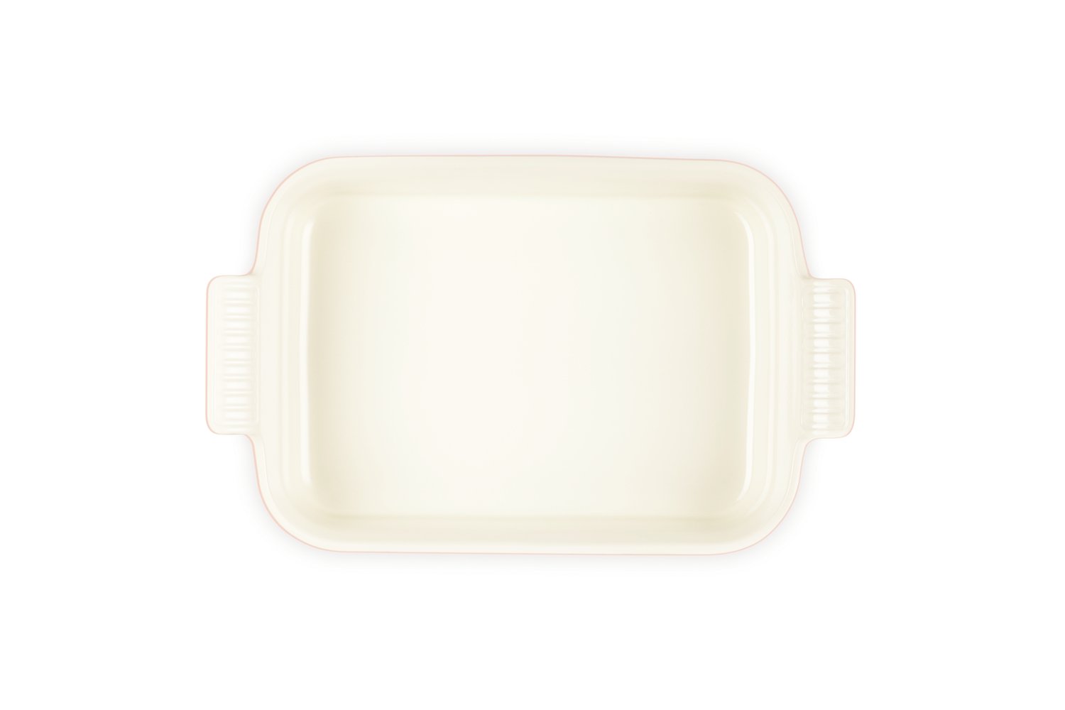 Travessa Retangular Heritage Le Creuset Pêche 26 cm