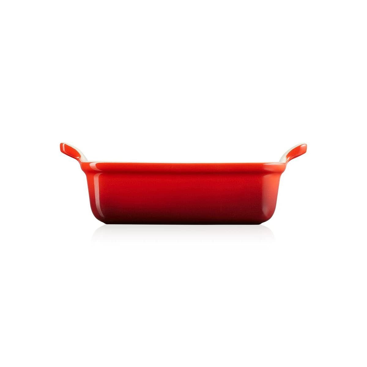 Travessa Retangular Heritage Le Creuset Vermelho 19 cm