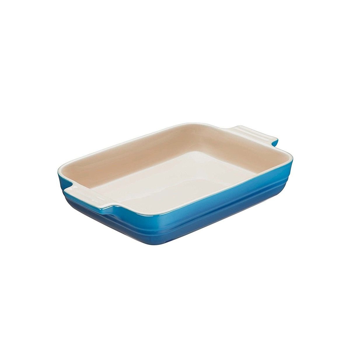 Travessa Retangular Le Creuset Azul Marseille 32 cm - LCL Home