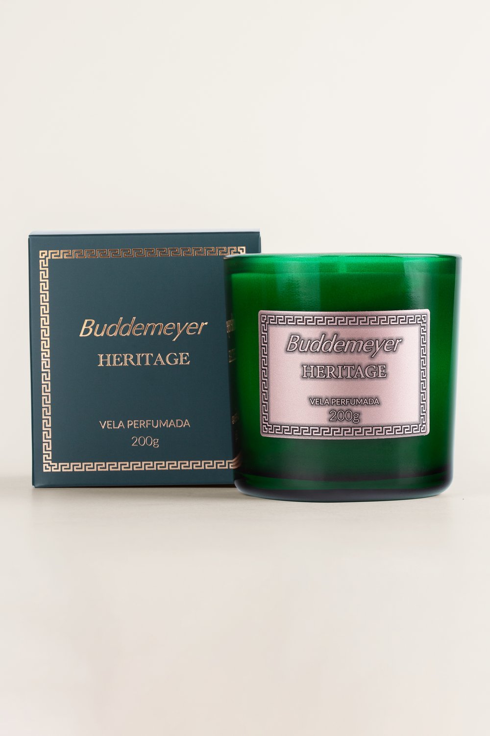 Vela Perfumada Heritage 200g Buddemeyer Perfumaria
